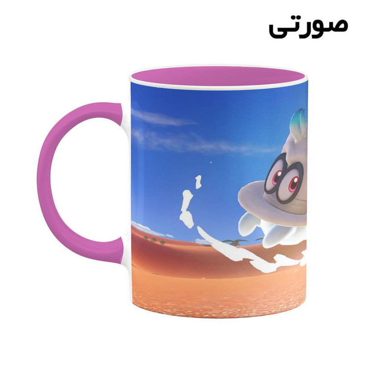 ماگ کاکتی مدل بازی سوپر ماریو Super Mario Odyssey کد mgh30624
