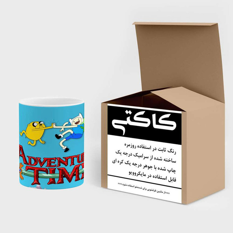 ماگ کاکتی مدل کارتون Adventure Time کد mgh22070