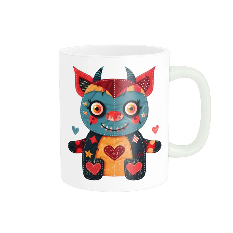 ماگ پادآفرین طرح  هیولا Monsters کد 1507