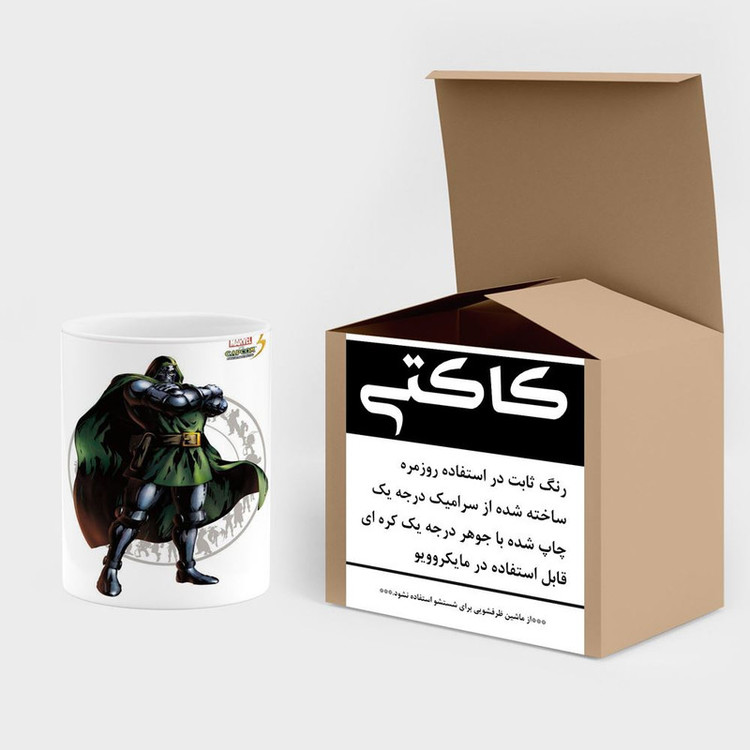 ماگ کاکتی مدل دکتر دووم Doctor Doom کد mgh38495