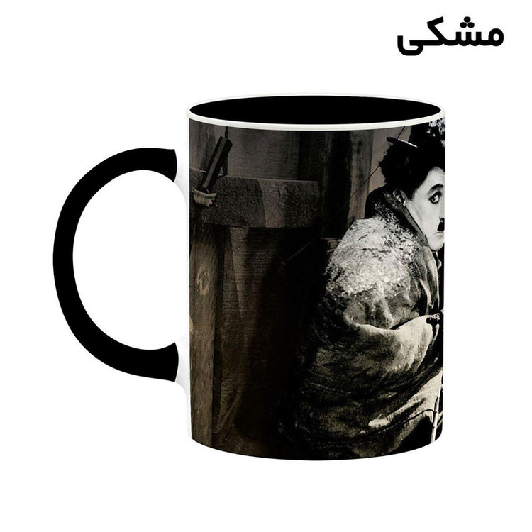 ماگ کاکتی طرح چارلی چاپلین Charlie Chaplin مدل mgh25473
