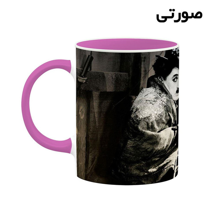 ماگ کاکتی طرح چارلی چاپلین Charlie Chaplin مدل mgh25473