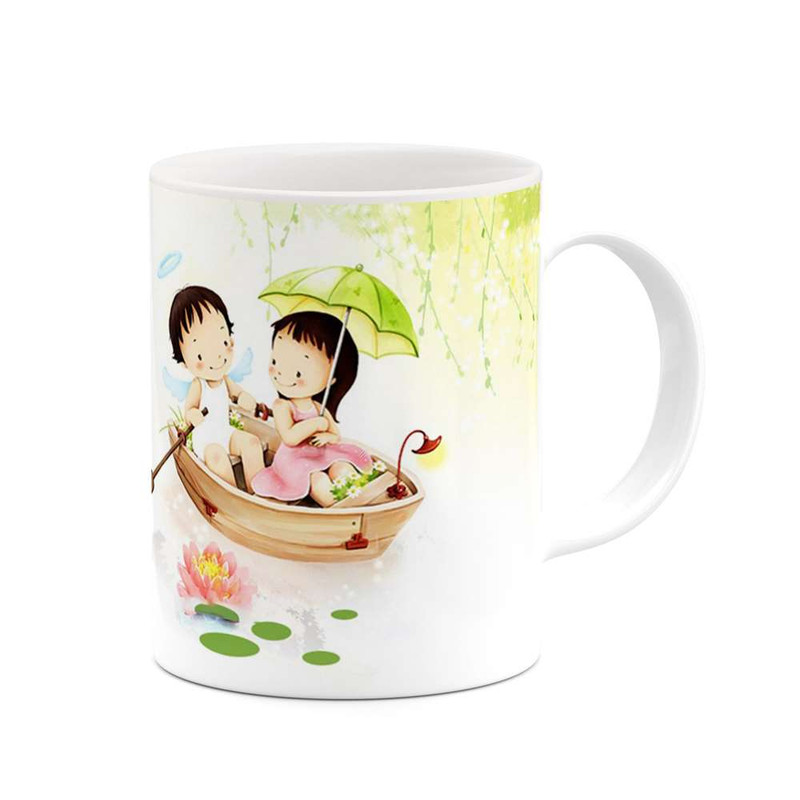 ماگ کاکتی مدل عاشقانه کد mgh20811