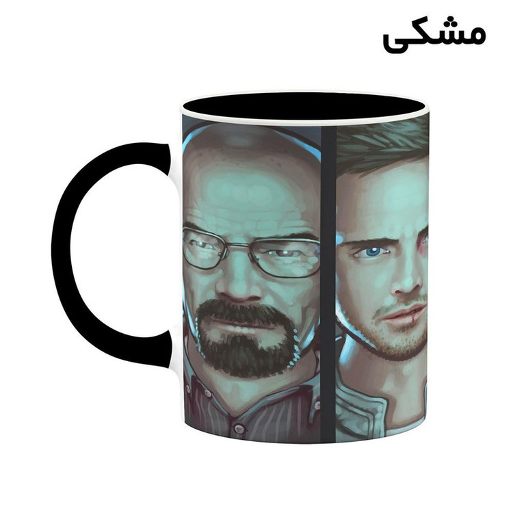 ماگ کاکتی طرح Bryan Cranston مدل mgh25403