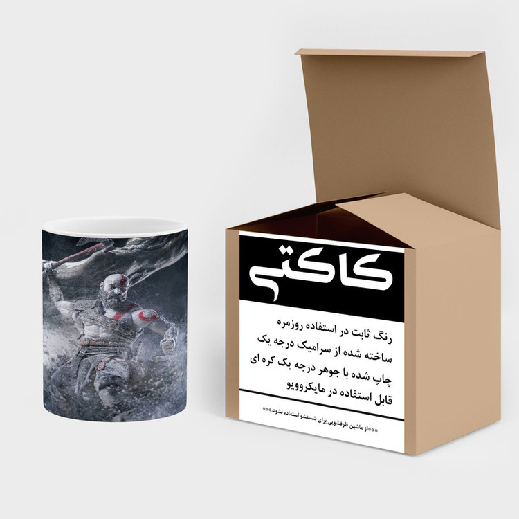 ماگ کاکتی طرح گاد آف وار God Of War مدل mgh40763