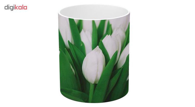 ماگ طرح گل لاله مدل NI366