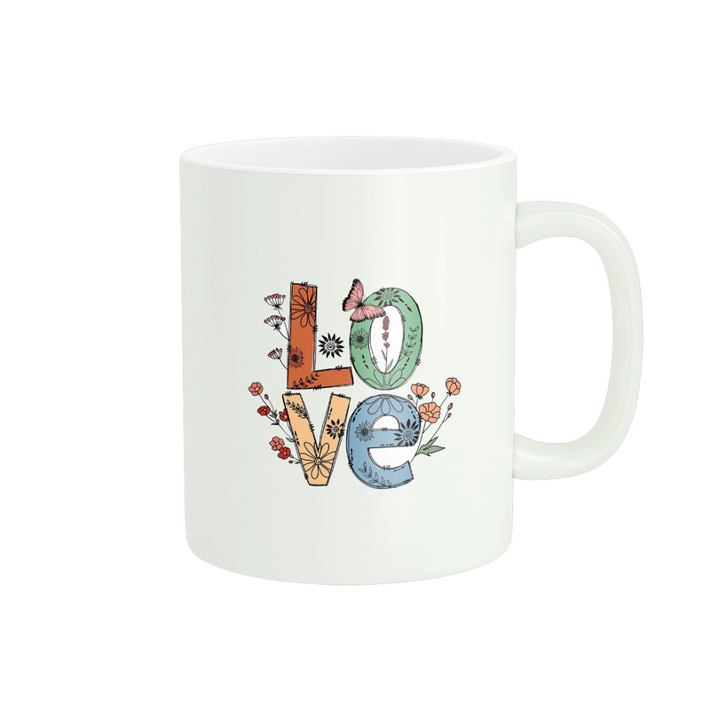ماگ پاد آفرین طرح love کد 483