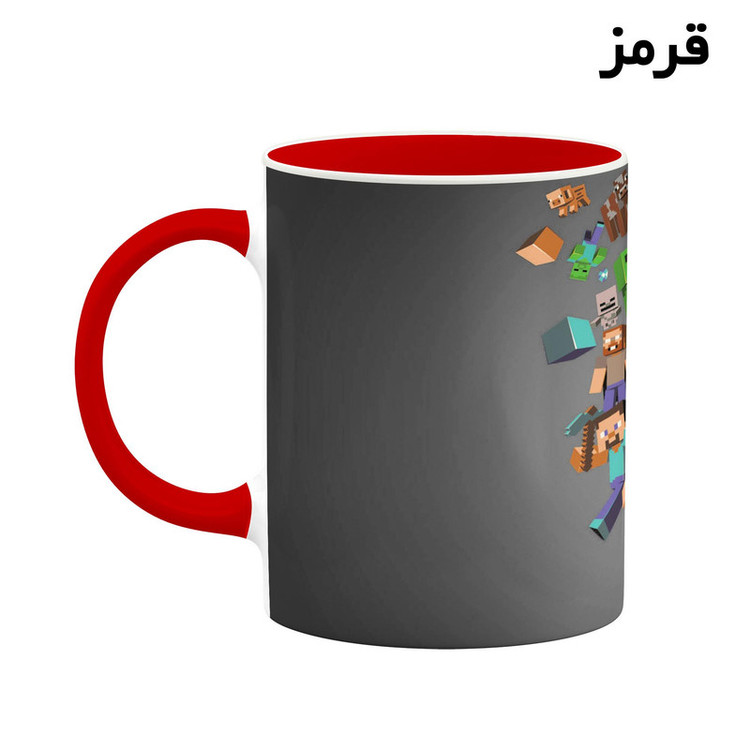 ماگ کاکتی طرح ماینکرافت minecraft مدل mgh41402