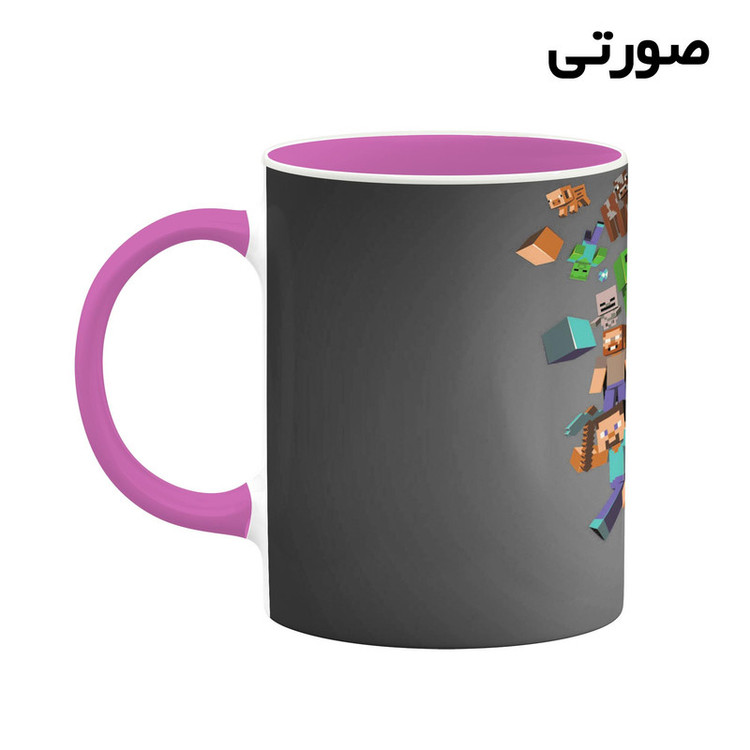 ماگ کاکتی طرح ماینکرافت minecraft مدل mgh41402
