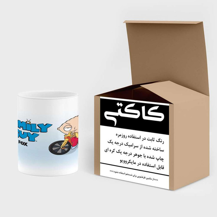 ماگ کاکتی مدل کارتون Family Guy کد mgh22591