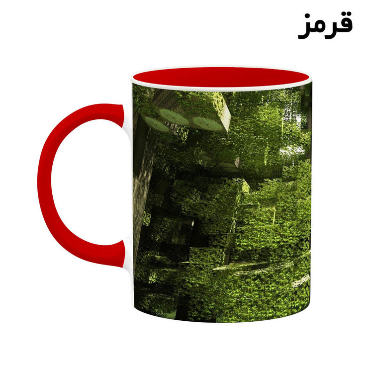 ماگ کاکتی طرح ماینکرافت minecraft مدل mgh41076