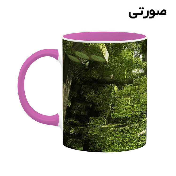 ماگ کاکتی طرح ماینکرافت minecraft مدل mgh41076