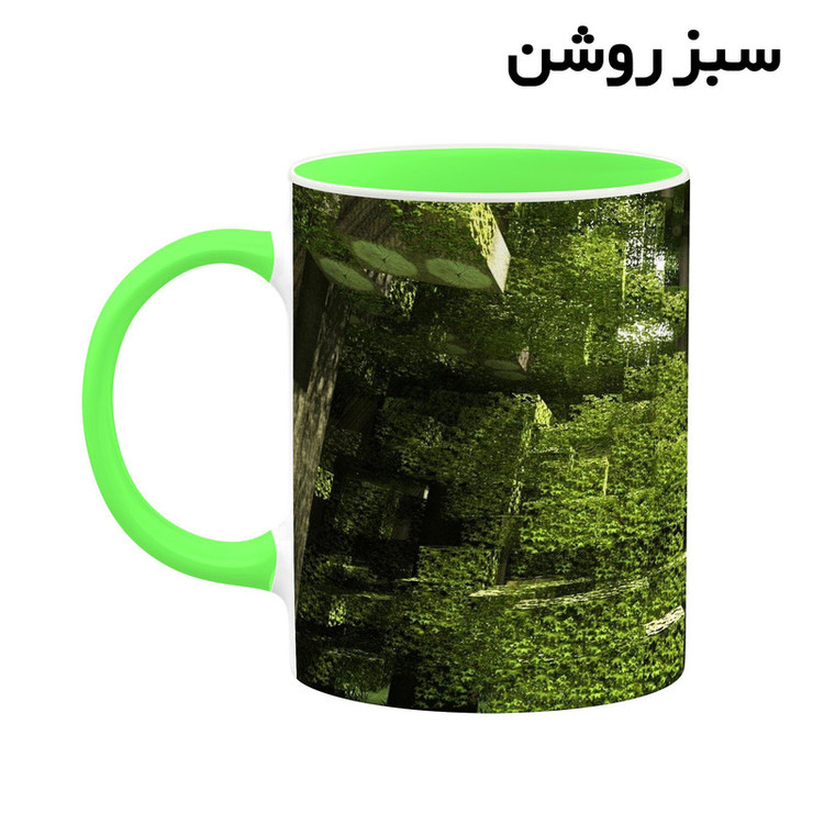 ماگ کاکتی طرح ماینکرافت minecraft مدل mgh41076