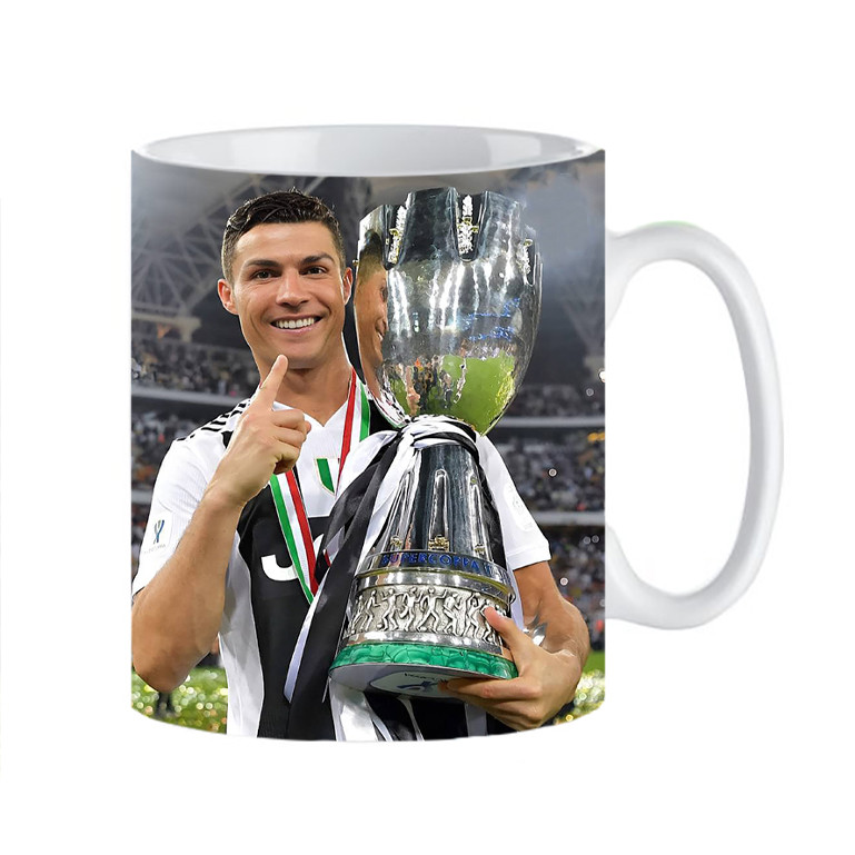 ماگ طرح cr7 ronaldo کد 412