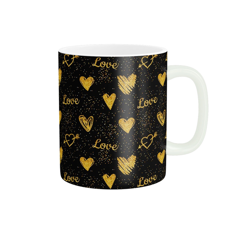 ماگ پاد آفرین طرح LOVE عشق کد 5896