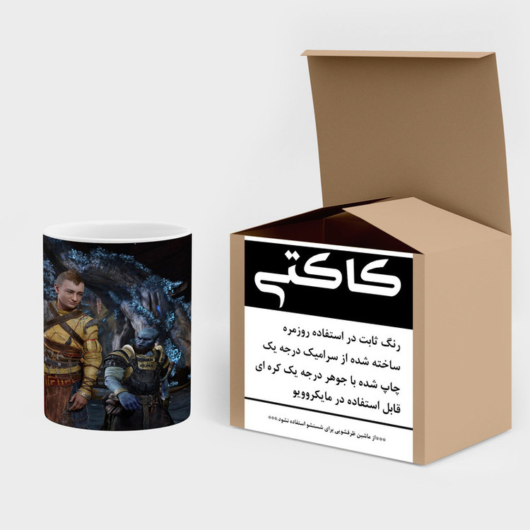 ماگ کاکتی طرح گاد آف وار God Of War مدل mgh40563