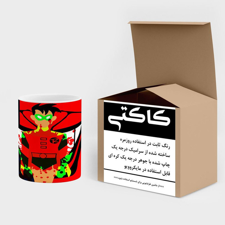 ماگ کاکتی مدل روبین Robin کد mgh39756