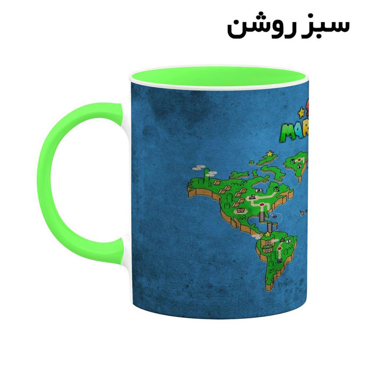 ماگ کاکتی مدل بازی سوپر ماریو Super Mario World کد mgh30656