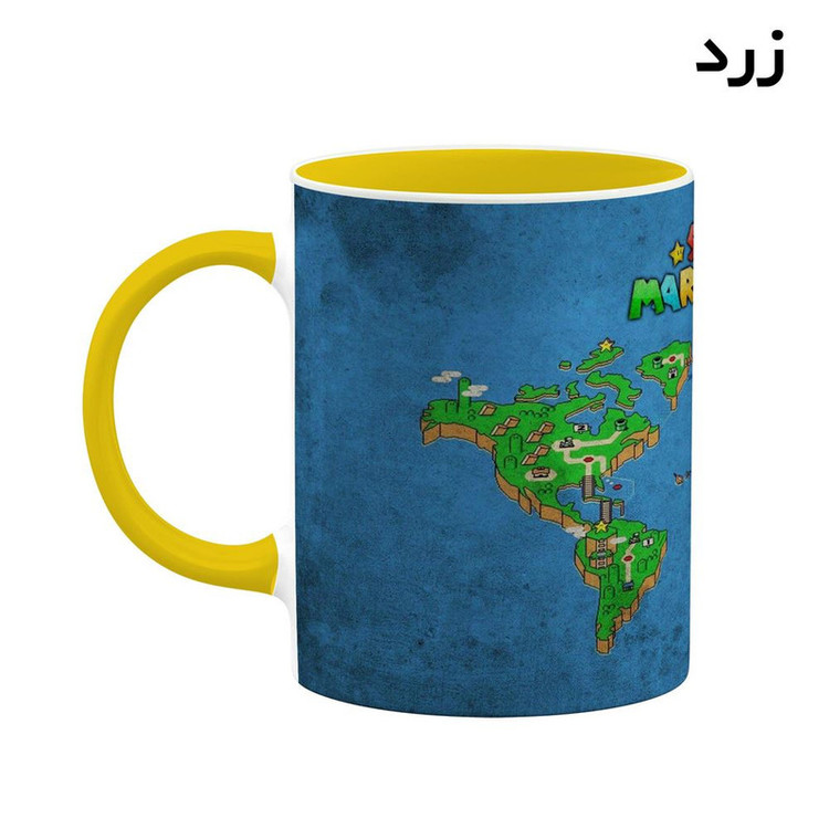 ماگ کاکتی مدل بازی سوپر ماریو Super Mario World کد mgh30656
