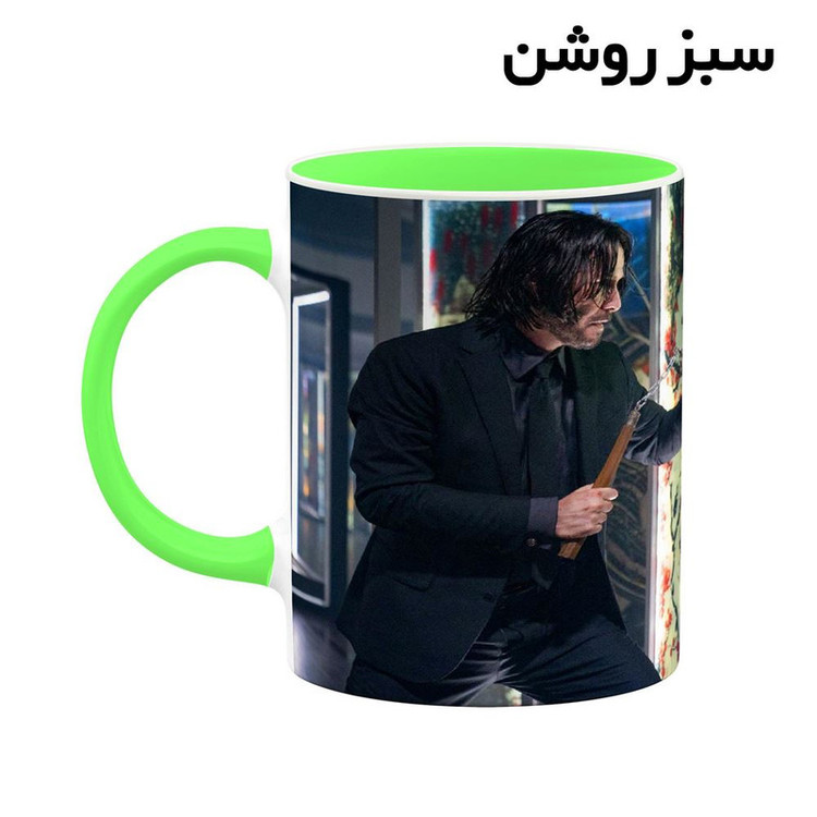 ماگ کاکتی طرح جان ویک john wick 4 مدل mgh26455