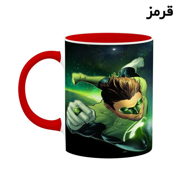 ماگ کاکتی مدل گرین لنترن Green Lantern کد mgh38807