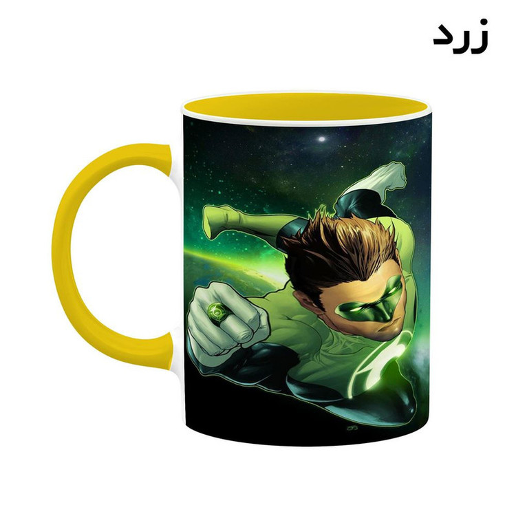 ماگ کاکتی مدل گرین لنترن Green Lantern کد mgh38807