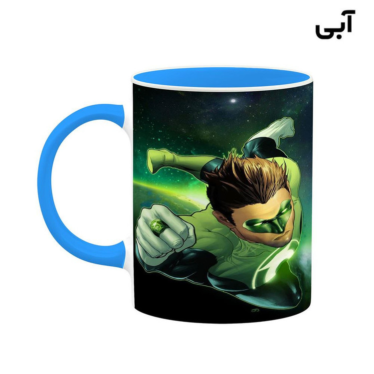 ماگ کاکتی مدل گرین لنترن Green Lantern کد mgh38807