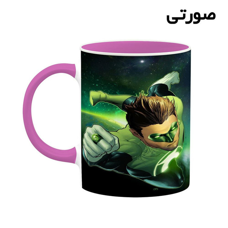 ماگ کاکتی مدل گرین لنترن Green Lantern کد mgh38807