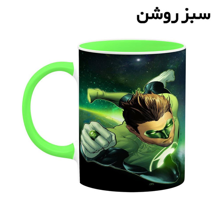 ماگ کاکتی مدل گرین لنترن Green Lantern کد mgh38807