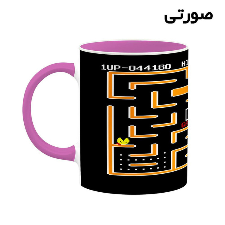 ماگ کاکتی مدل بازی Ms. Pac-Man کد mgh29664