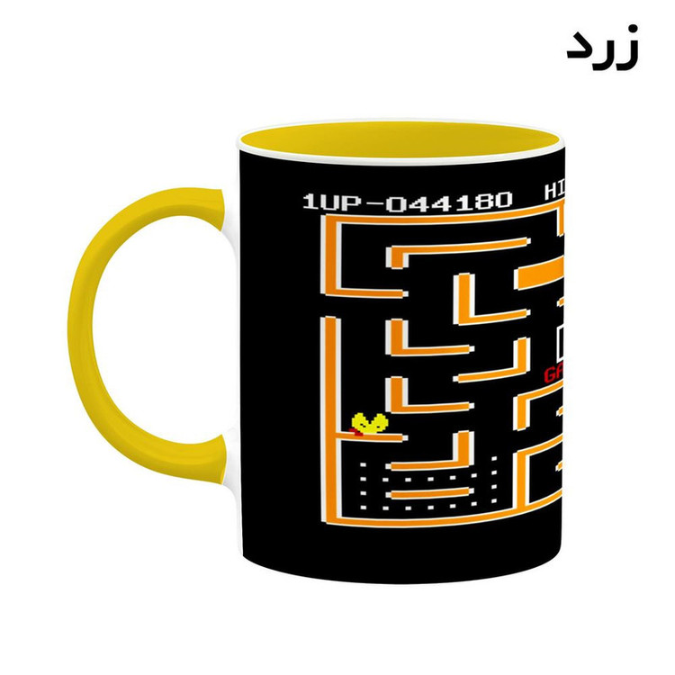 ماگ کاکتی مدل بازی Ms. Pac-Man کد mgh29664