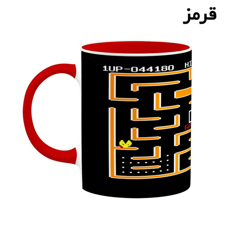 ماگ کاکتی مدل بازی Ms. Pac-Man کد mgh29664