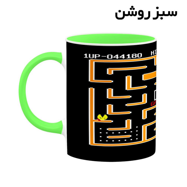 ماگ کاکتی مدل بازی Ms. Pac-Man کد mgh29664