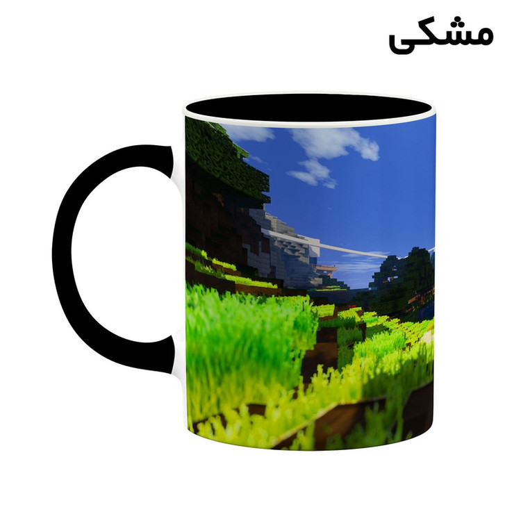ماگ کاکتی طرح ماینکرافت minecraft مدل mgh41338