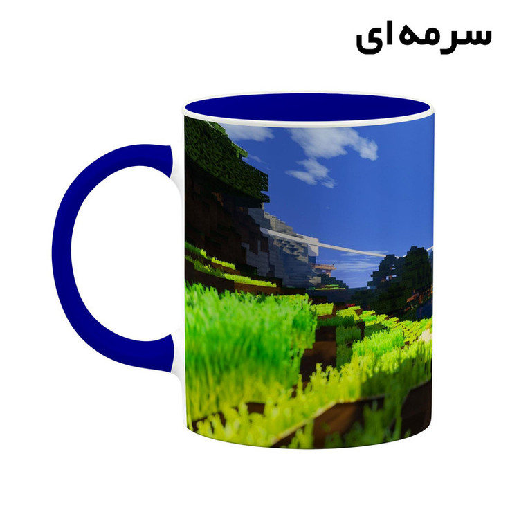 ماگ کاکتی طرح ماینکرافت minecraft مدل mgh41338