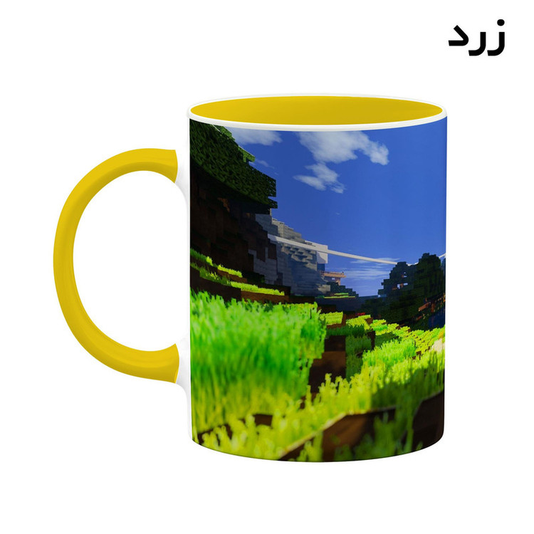 ماگ کاکتی طرح ماینکرافت minecraft مدل mgh41338