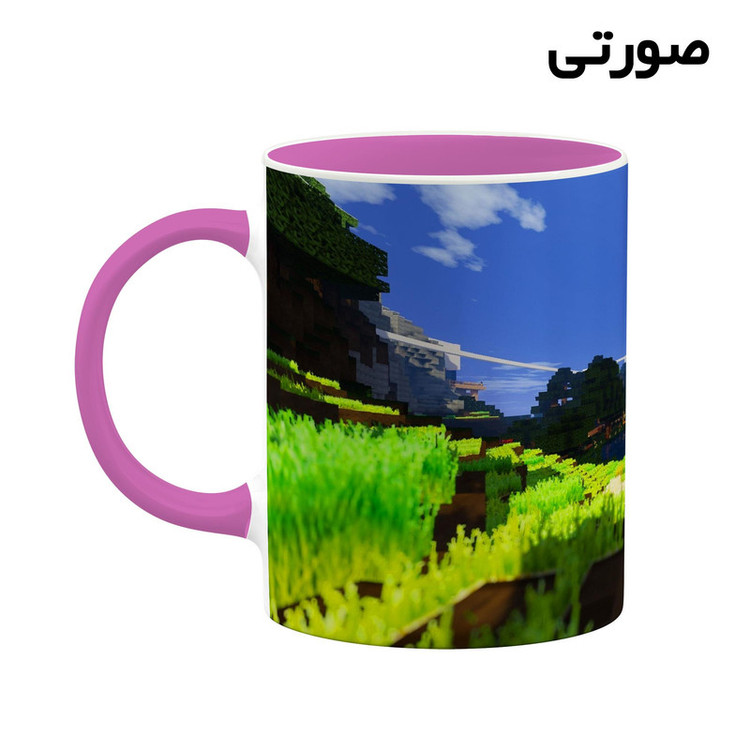 ماگ کاکتی طرح ماینکرافت minecraft مدل mgh41338
