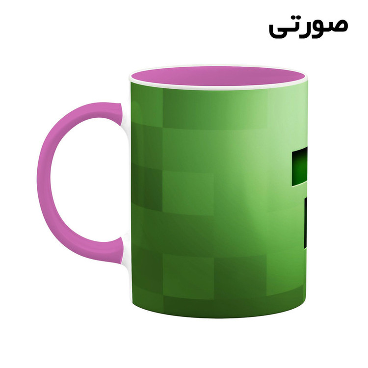 ماگ کاکتی طرح ماینکرافت minecraft مدل mgh41280