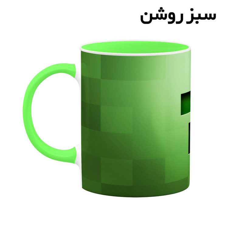 ماگ کاکتی طرح ماینکرافت minecraft مدل mgh41280
