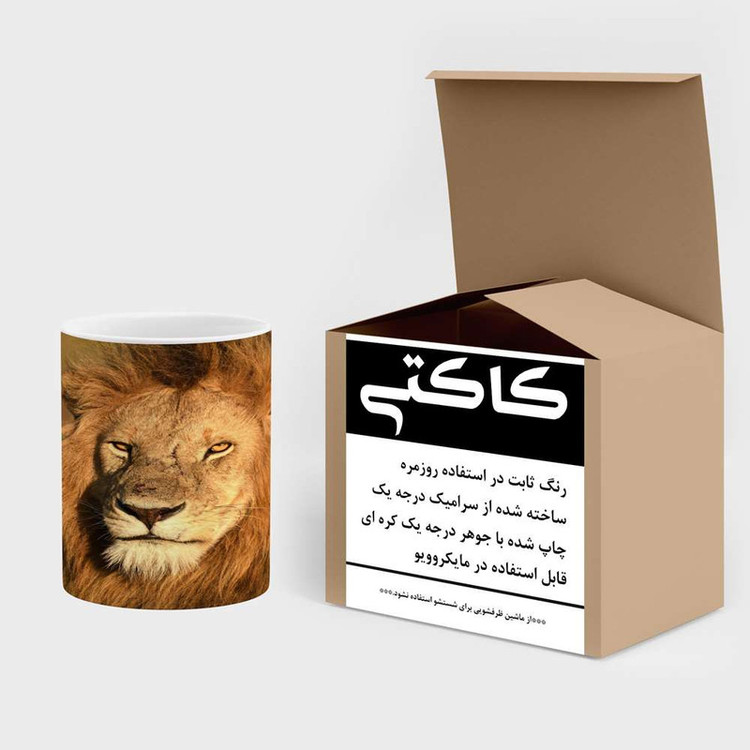 ماگ کاکتی مدل شیر کد mgh15911