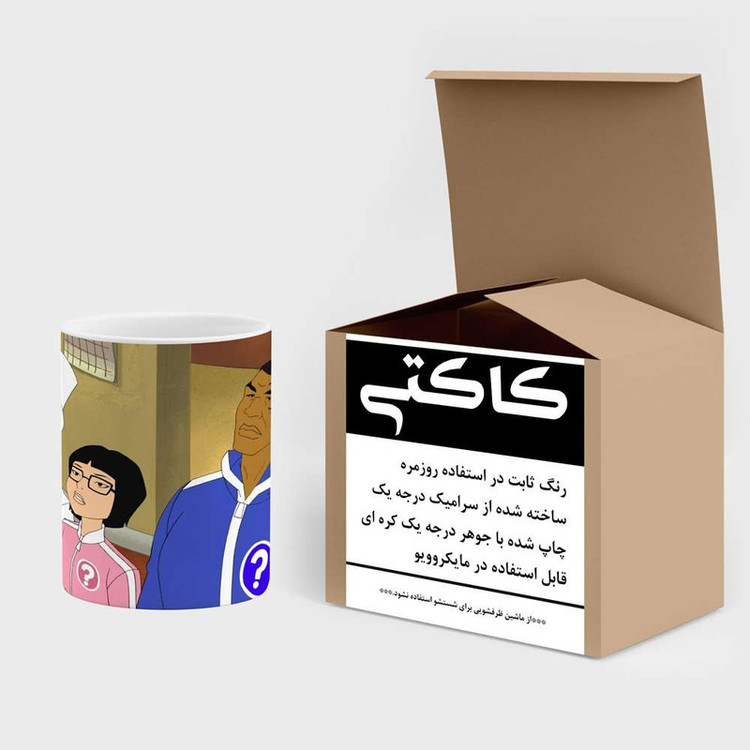 ماگ کاکتی مدل کارتون Mike Tyson Mysteries کد mgh22746