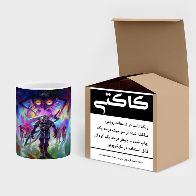 ماگ کاکتی مدل بازی زلدا The Legend Of Zelda کد mgh30917