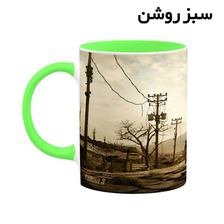 ماگ کاکتی مدل بازی Fallout کد mgh28386