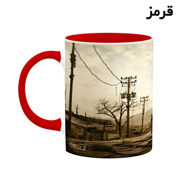 ماگ کاکتی مدل بازی Fallout کد mgh28386