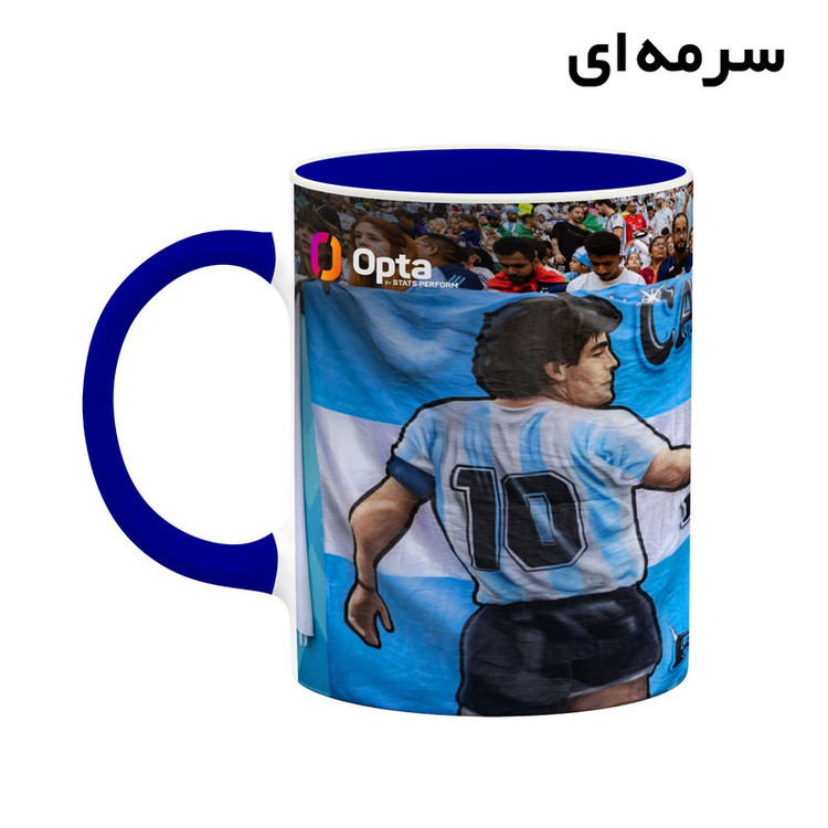 ماگ کاکتی طرح Leo Messi لئو مسی مدل mgh42393