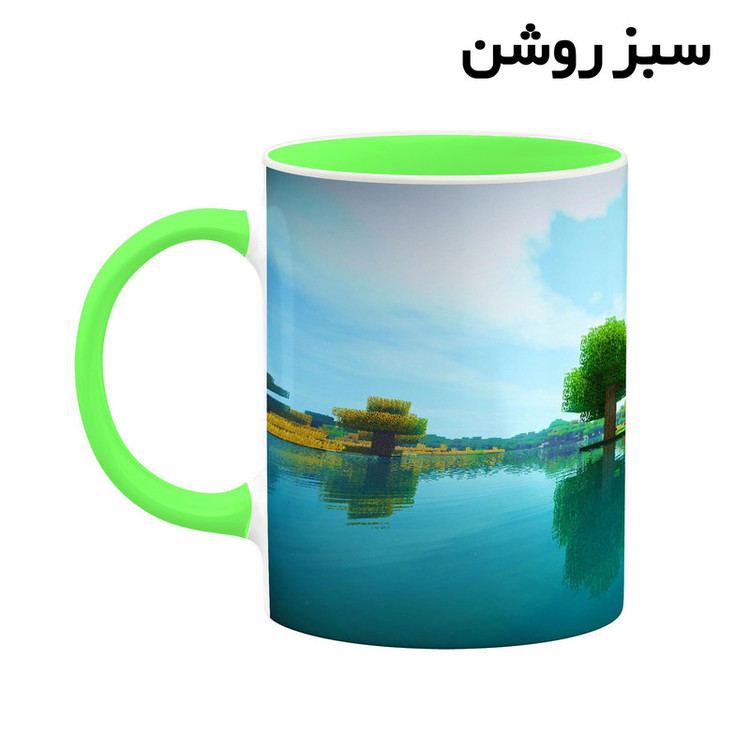 ماگ کاکتی طرح ماینکرافت minecraft مدل mgh41522