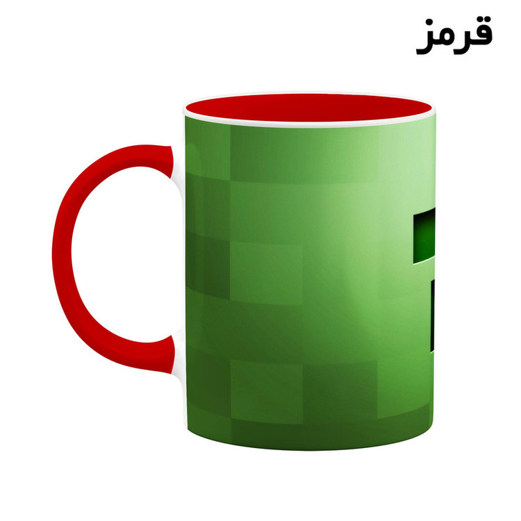 ماگ کاکتی طرح ماینکرافت minecraft مدل mgh41512