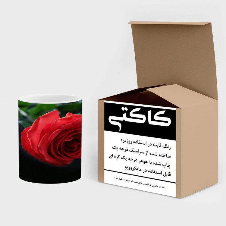 ماگ کاکتی مدل گل رز کد mgh18058