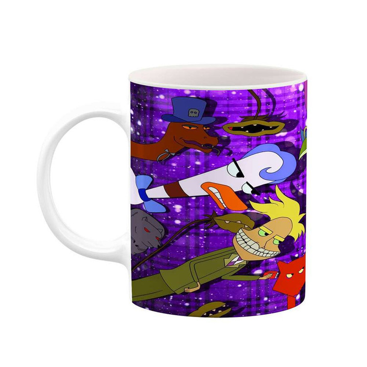 ماگ کاکتی مدل کارتون Courage The Cowardly Dog کد mgh22430