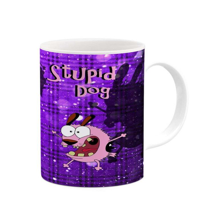 ماگ کاکتی مدل کارتون Courage The Cowardly Dog کد mgh22430